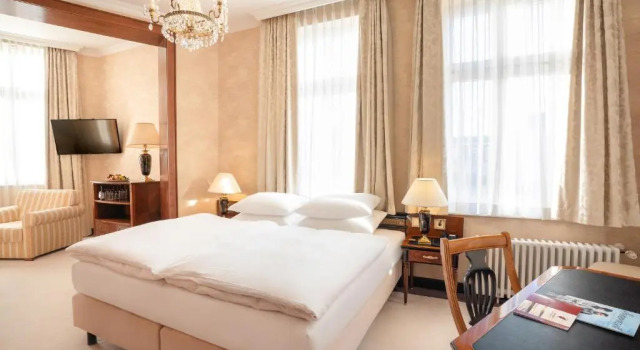 Двухместный номер Standard с видом на окрестности SEETELHOTEL Ahlbecker Hof das elegante Traditionshotel & ruhiger Rückzugsort an der Ostsee