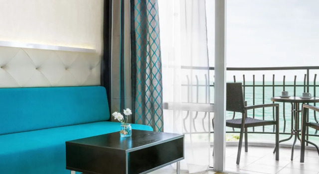 Двухместный номер Standard с балконом и с частичным видом на море Sentido Hotel Marea - All Inclusive