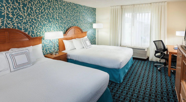 Четырёхместный номер Standard Fairfield Inn & Suites by Marriott Anchorage Midtown