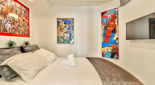 15 - Atelier Montorgueil Super Heros, Забронировать Отель Отели Парижа 4 звезды, 4*