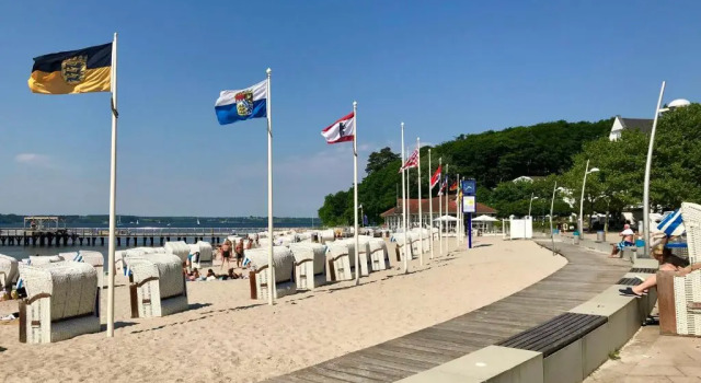 Апартаменты Ferienwohnung Sandwig-Lodge