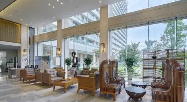 Qionghai Bozha Baiyuewan Zhenru Hotel, Rezervasyon Otel Hainan otoparklı oteller, Otopark