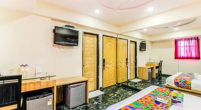 Номер Deluxe Fabhotel Sahar Garden