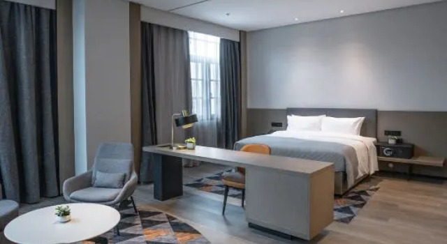 Люкс Changzhi Wanda Meihua Hotel (Wanda Plaza East High-speed Railway Station Branch)