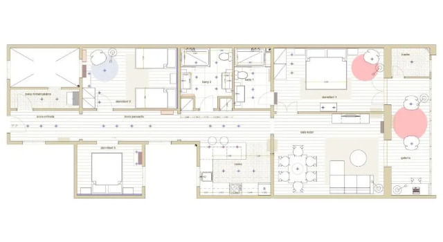 Апартаменты с 3 комнатами Weflating City Center