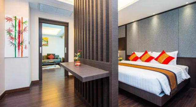Люкс c 1 комнатой Tetris Hotel