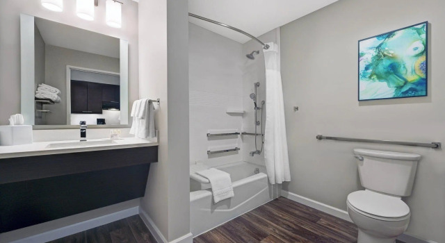 Двухместный люкс c 1 комнатой TownePlace Suites Sacramento Airport Natomas
