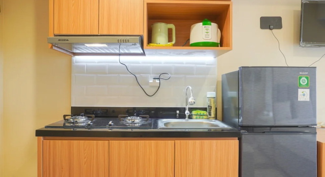 Студия Nice And Elegant Studio At Vasaka Solterra Apartment