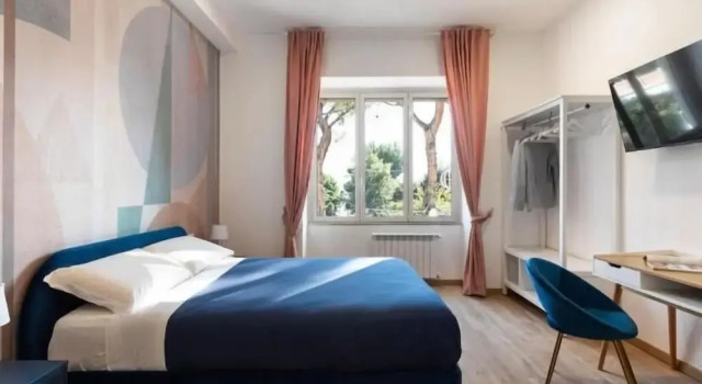 Двухместный номер Standard с балконом и с видом на город B&B Vitruvio Suites