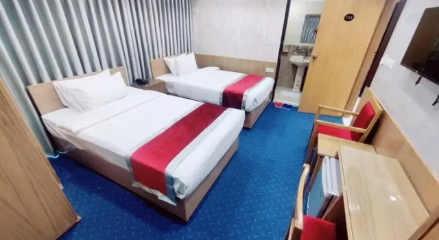 Двухместный номер Deluxe с балконом и с видом на город Hotel Safa Residency - DHAKA