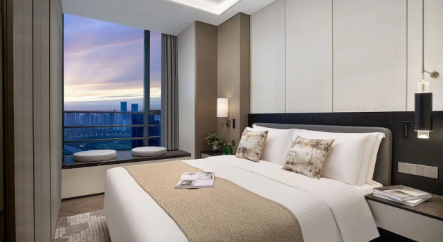 Апартаменты Deluxe с 2 комнатами Ascott Qinhuang Chengdu