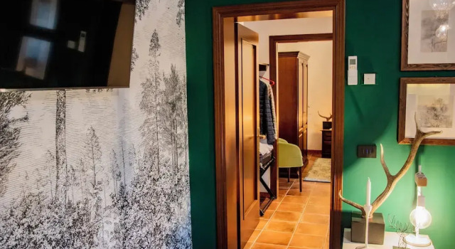 Семейные апартаменты с видом на парк Villa Solatia