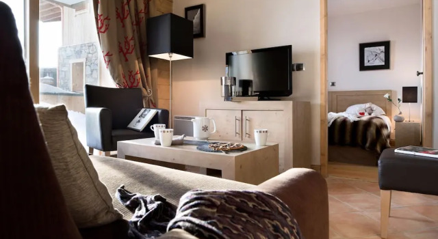 Апартаменты c 1 комнатой с балконом CGH Résidences & Spas Le Cristal de lAlpe