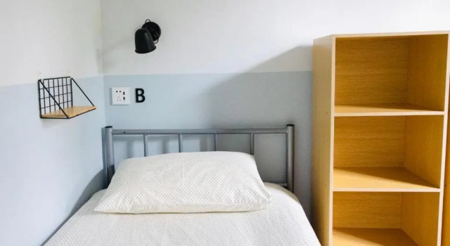 Кровать в общем номере Shenzhen Loft Youth Hostel