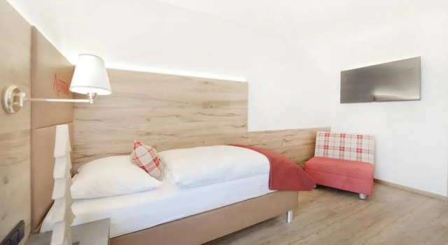 Одноместный номер Superior с балконом и с видом на горы Hotel Alpina Superior
