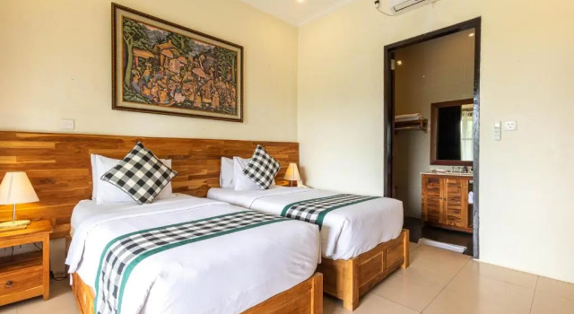 Номер Deluxe с видом на сад Meruhdani Boutique Hotel Ubud