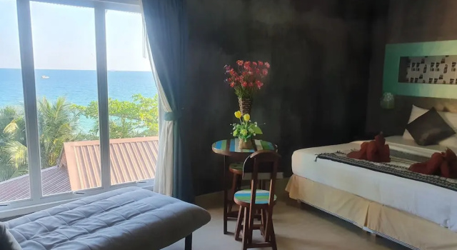Двухместный номер Superior с видом на море Saikaew Boutique Hotel