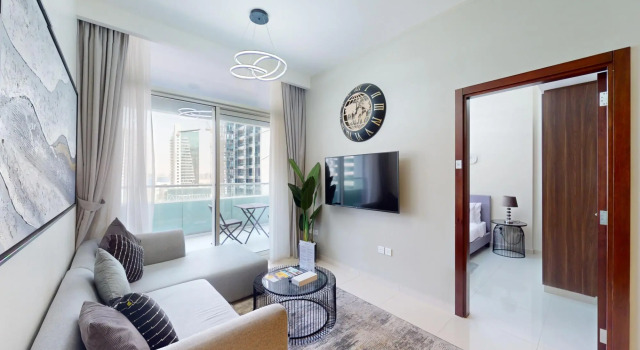 Business Bay - Vera Residences 805, Забронировать Отель Дубай Эмират Дубай, рядом с Дубайский аквариум