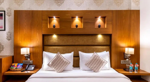 Двухместный номер Deluxe с видом на море Dwarkadhish Lords Eco Inn