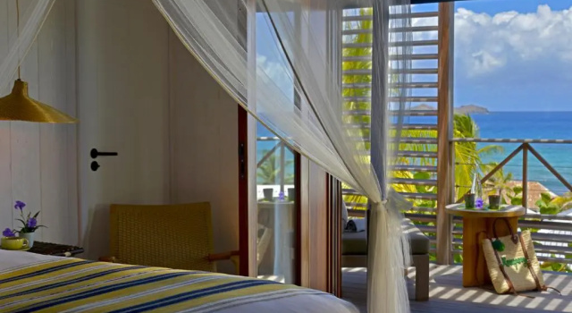 Двухместный номер Standard с видом на море Hotel Manapany