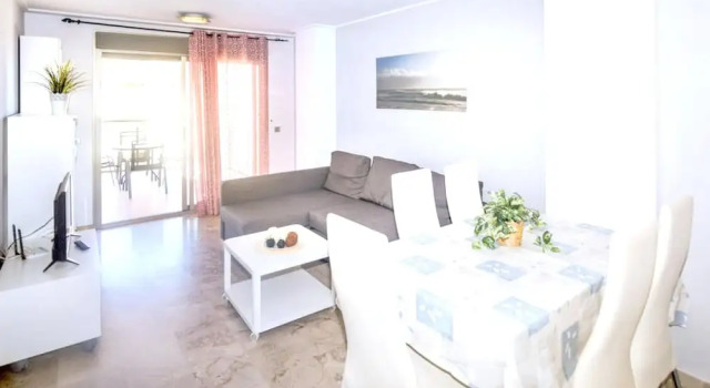 Apartment With 2 Bedrooms in Orpesa, With Wonderful sea View, Pool Access and Enclosed Garden Near the Beach