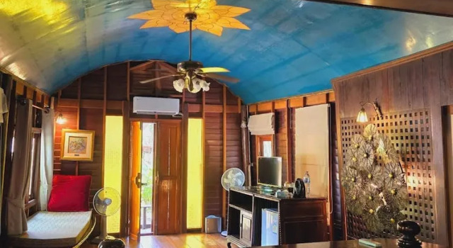 Люкс с видом на сад Kaengkrachan Boathouse Paradise Resort