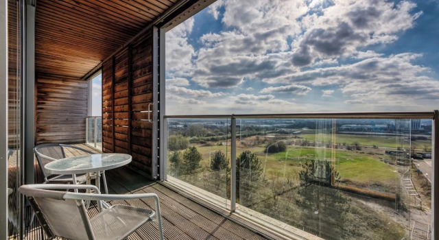 Двухместные апартаменты с видом на город Cotels at Vizion Serviced Apartments, Superfast Broadband, Central Location, Free Parking, Fully Equipped Kitchen