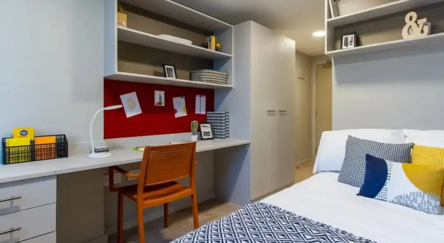 Номер Standard For Students Only Calico in Liverpool 5 Min Walk to Train Station
