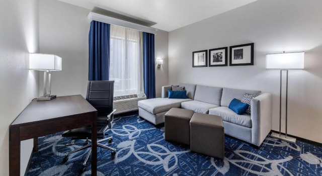 Четырёхместный люкс Comfort Inn & Suites Oklahoma City South I-35
