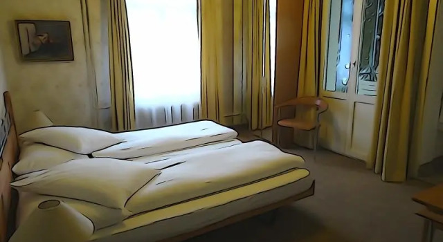 Одноместный номер Standard с красивым видом из окна Hotel De La Paix