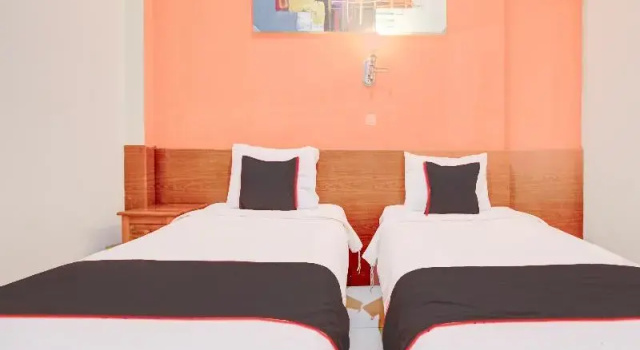 Deluxe Twin room Hotel Vala Malioboro Yogyakarta