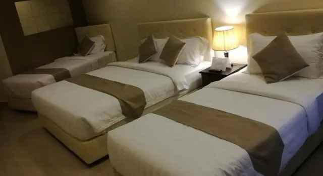 Семейный номер Deluxe с балконом AlSafina Kijal Beach Resort & Restaurant