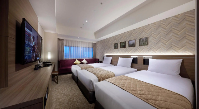 Трёхместный номер Comfort Villa Fontaine Grand Tokyo Ariake