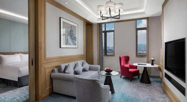 Люкс Deluxe C&D Hotel Xiamen Xiangan