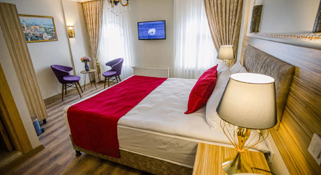 Двухместный номер Standard с видом на море Gülec Konak Hotel