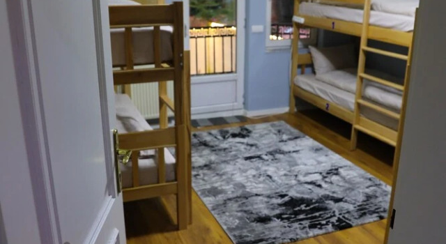 Кровать в общем номере CityPark Bnb