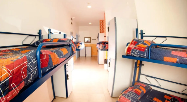 Кровать в общем номере Be Dream Hostel