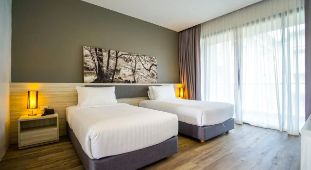 Двухместный номер Standard с видом на сад Serenity Hotel Spa & Onsen