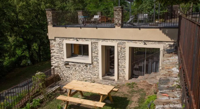 Апартаменты Appartement - gîte de la Moulinquié
