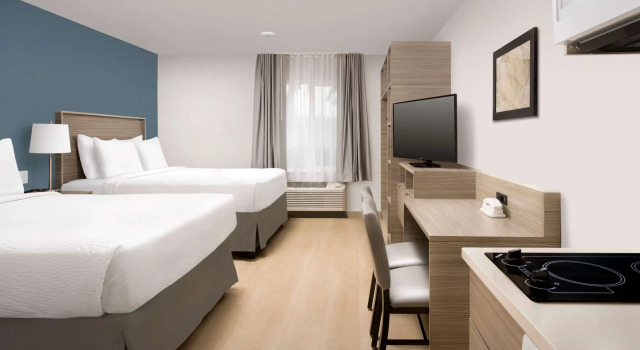 Четырёхместный номер Standard WoodSpring Suites Charlotte Gastonia