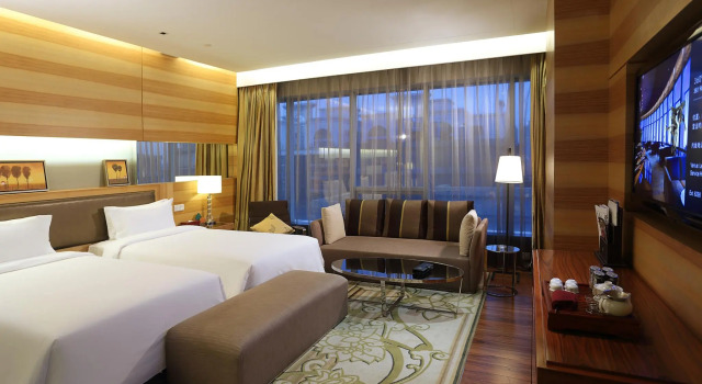 Двухместный номер Deluxe HJ International Hotel