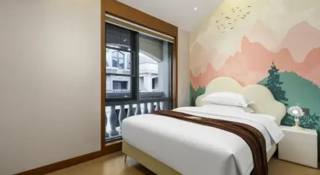 Семейный люкс Daqian Meilu | Pastoral Villa Lake-view Guesthouse (Haigeng Dam, Dianchi Lake Scenic Area, Kunming)