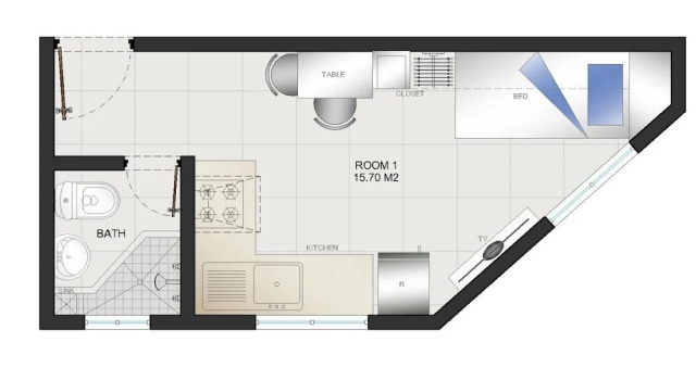 Апартаменты Lofts De La Calle Humboldt I