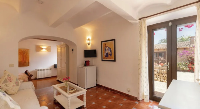 Camera doppia Standard con vista sul cortile Finca Son Marimon