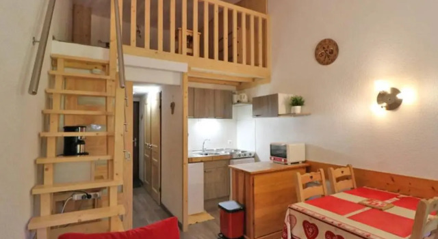 Studio Montvalezan-La Rosière, 1 pièce, 6 personnes - FR-1-398-635, Забронировать Апартаменты/квартира Апартаменты Ла-Розьер, рядом с Горнолыжный курорт Ла Розьер, Апартаменты/квартира