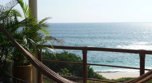 Camera doppia Premium con balcone Manta Raya Hotel - right on the beach
