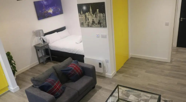 Cozy Studio Apartment in Sheffield, Забронировать Апартаменты/квартира Отели Шефилд с парковкой, рядом с The Play Arena, Парковка