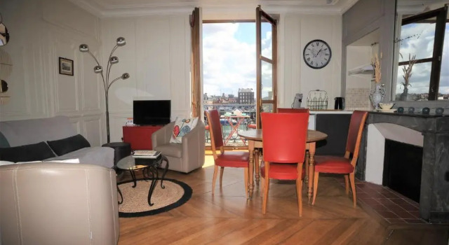 L'Anvers vue port de plaisance, Book Apartment Dieppe 