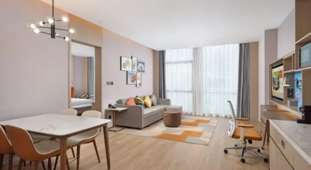 Люкс c 1 комнатой Home2 Suites By Hilton Xi'An Bell Tower South Gate
