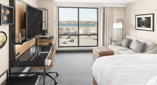 Двухместный номер Standard с видом на гавань Courtyard Portland Downtown/Waterfront